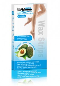 cosmetics-Depilatory Waxing strips kit for hair removal