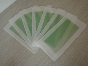 Non woven vs.cellophane paper waxing strips