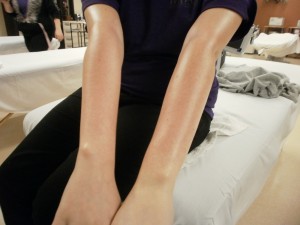 hair removal waxing-arms