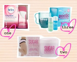 Waxing and hair removal waxing products